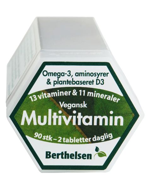 Berthelsen Naturprodukter - Vegansk Multivitamin Berthelsen Naturprodukter - Vegansk Multivitamin
